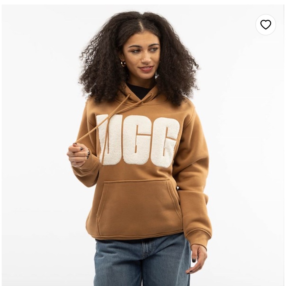 UGG Brown Oversized Long Sleeve Hoodie